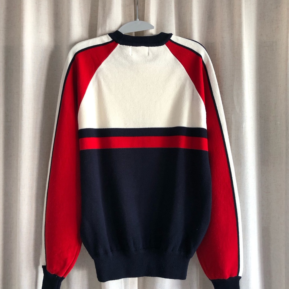 Vintage High Sierra for Mervyns Men's Colorblock Crewneck Sweater - Picture 3 of 7